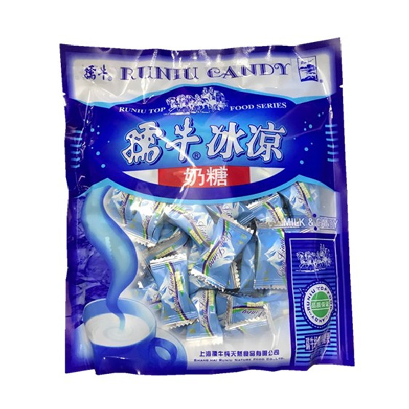 孺牛奶糖冰凉奶糖薄荷鲜乳糖巧克力绿茶糖混合糖果年货婚庆喜糖果