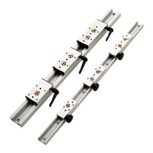 内置双轴心直线导轨SGR10 15N 20 25 35滚轮滑块光轴滑轨滑台轨道