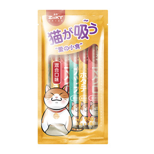 滋奇猫条 补充营养猫咪零食 猫罐头幼猫妙鲜补水湿粮包15g*36支