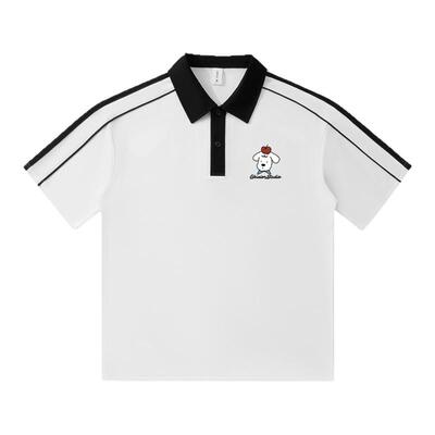 Gbiaior美式撞色POLO短袖