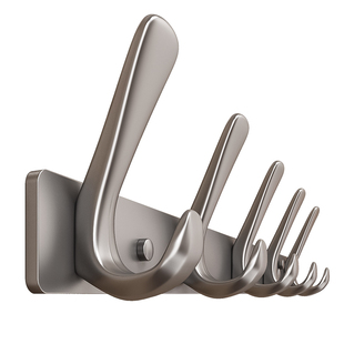 衣服挂钩打孔固定墙上壁挂进门玄关挂衣架衣钩入户门高级衣帽钩