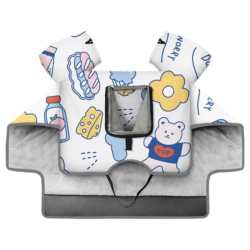 电动车挡风被冬季亲子加绒加厚防水四季通用2024新款电瓶车防风被