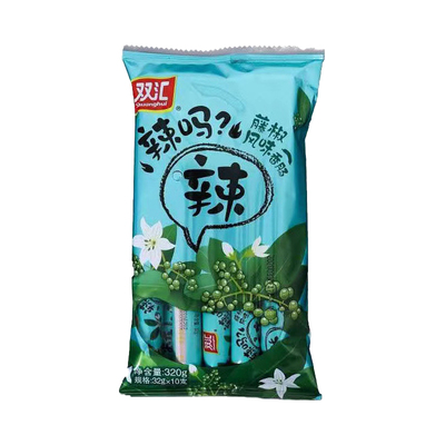 双汇藤椒甜辣脆骨煎炸即食香肠