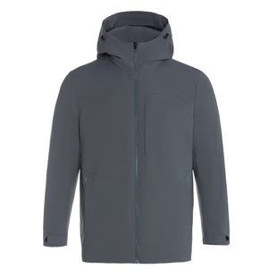 【含鹅绒+门店同款】圣得西2025冬新款连帽加厚保暖防寒羽绒服