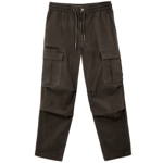 杰克琼斯男装春季新款松紧舒适多口袋休闲阔腿直筒工装裤长裤子