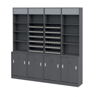 超市烟酒柜组合一体酒柜烟架烟柜台烟柜便利店烟酒商行展示柜背柜