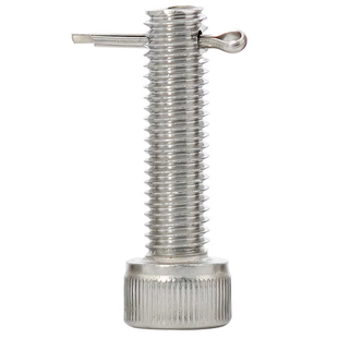 304不锈钢杯头内六角尾部带孔螺丝螺杆带孔杆身打孔插销固定螺栓