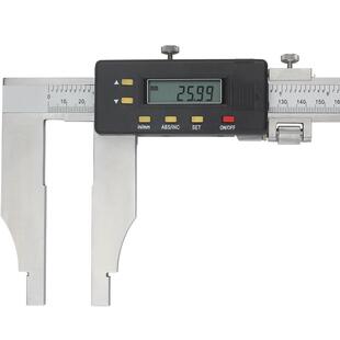 日本三量大量程电子数显游标卡尺0-500-600-1000mm1.5米2米加长爪