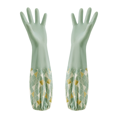 加绒加长洗碗手套家务清洁耐用