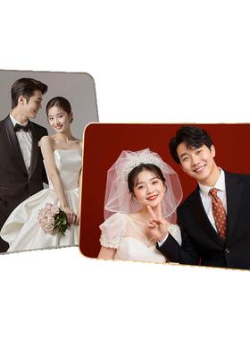 冲洗结婚照相册摆件纪念高级感