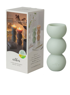 Offti棉花云朵造型烛台