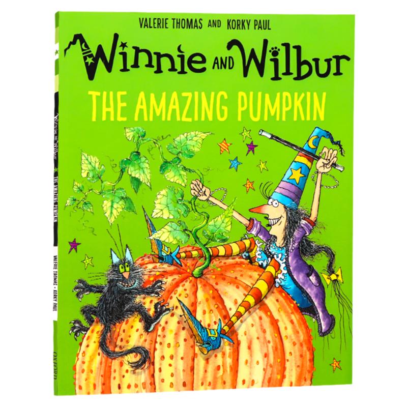 女巫温妮绘本系列 神奇的南瓜 英文原版绘本Winnie and Wilbur The Amazing Pumpkin 吴敏兰书单温妮女巫魔法绘本图画书Oxford牛津