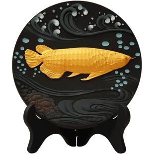 金龙鱼摆件工艺品新家居酒柜房间装饰品客厅电视柜玄关博古架摆设