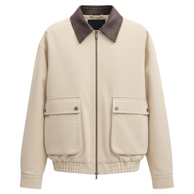 BSIJA羽绒服男款冬季潮牌夹克