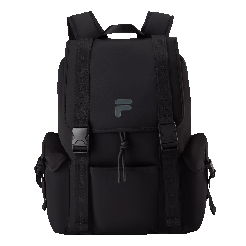 FILAFUSION斐乐书包男生双肩包大容量通勤商务情侣包包背包登山包