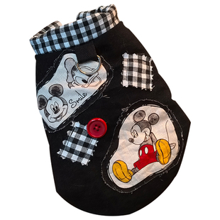 猫咪狗狗冬天羽绒服小型犬比熊马尔济斯约克夏羽绒马甲衣服带牵引