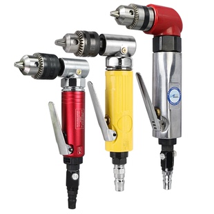 百马BM-608气动风钻 90度气钻3/8手枪钻搅拌机弯头风枪钻打磨10mm