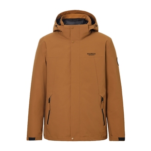 【一衣三穿】POLOWALK男士90鸭绒中长款保暖羽绒服秋冬简约外套