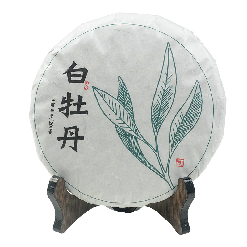 云南古树白茶高山月光白白茶叶饼