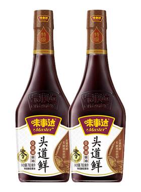 味事达0添加头道鲜特级酱油