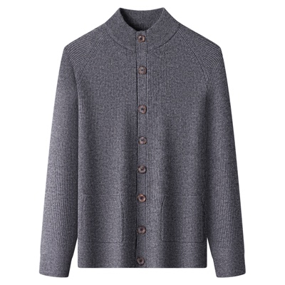 LP正品100%纯羊毛衫半翻领针织衫