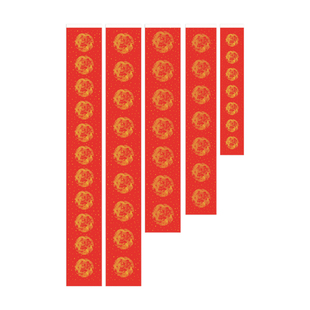 加厚全年红空白手写对联纸万年红春联纸斗方珲春乔迁婚嫁大红纸