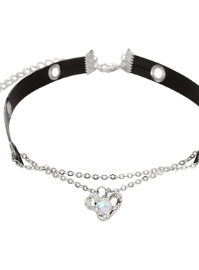 甜酷风choker女暗黑系颈链