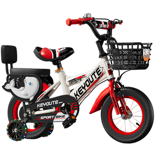 新款儿童自行车 3-6-7-9-10岁5男孩中大童女孩脚踏单车小孩童车