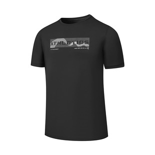 乔丹防晒凉感短袖t恤男士2026夏季新款时尚印花冰丝舒适透气上衣