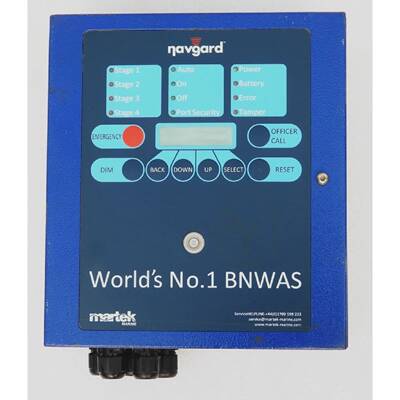 Martek Marine Navgard BNWAS Bridge Navigation Clock Alarm Sy