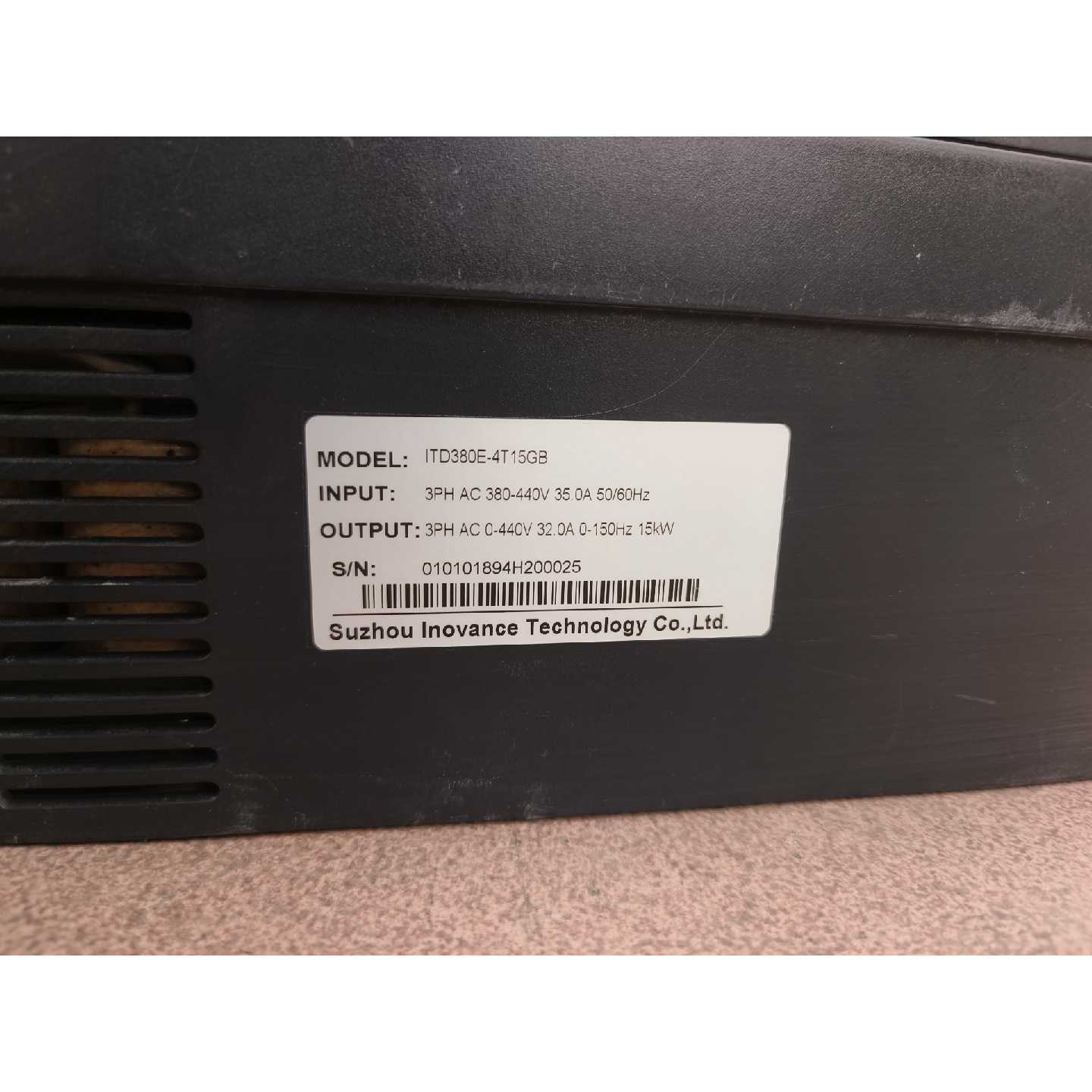 议价汇川380E变频器15KW,ITD380E-4T15GB