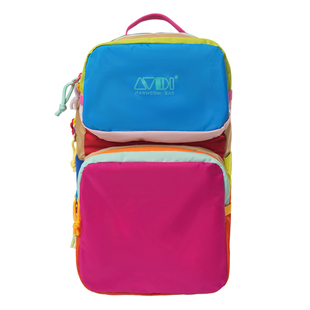 漫威蒂尼2026户外运动山系多巴胺大容量双肩包拉链夹层多口袋