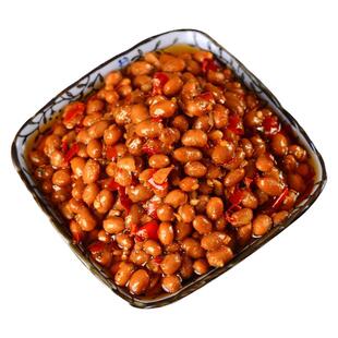 湖南特产香辣腊八豆即食酱豆子农家自制黄豆瓣酱拌面开胃下饭菜
