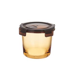 密封猪油罐家用耐高温厨房玻璃保鲜盒防潮有盖大容量装油盆荤油罐