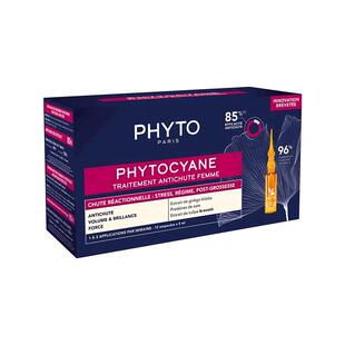 欧洲直邮Phyto发朵女性植物氰素活性脱发60ml头皮精华正品滋养