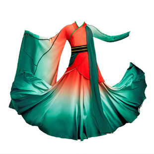 新款古典舞橘颂舞蹈服大气开场舞中国舞少儿艺考汉唐舞飘逸演出服