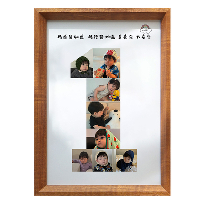 简单派DIY数字纪念相框