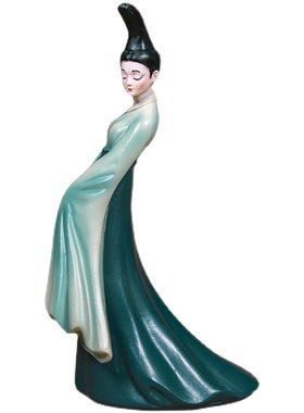 西安宫廷风桌面艺术品手绘摆设