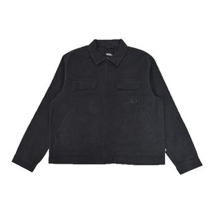VANS范斯秋季新款梭织工装男子上衣百搭时尚夹克外套VN000W50BLK