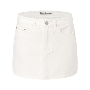 RestandRecreation官方经典A字牛仔短裙2025新款RR休闲半身裙女夏