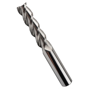 55度铝用铣刀钨钢高光硬质合金专用3刃立铣刀加长数控中心刀具