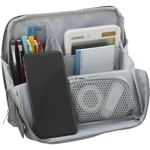 日本国誉背包中包收纳盒化妆包收纳袋袋笔盒文具盒一米新纯笔筒