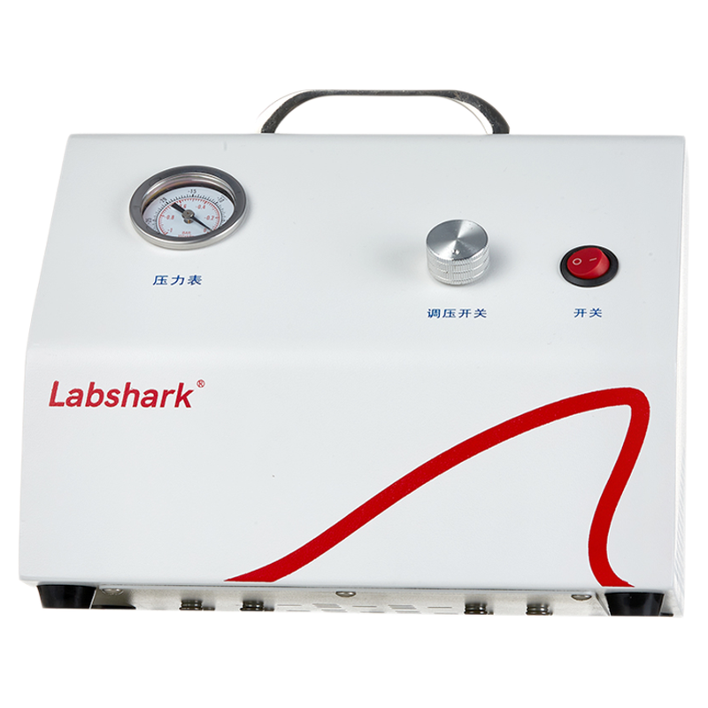 Labshark无油真空泵手提隔膜实验室正负压底噪纯净抗腐蚀压缩空气