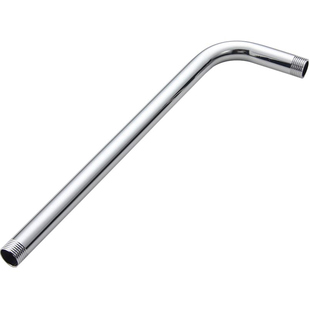 304不锈钢入墙弯管淋浴顶喷花洒臂黑色加长配件酒店浴室暗装横杆