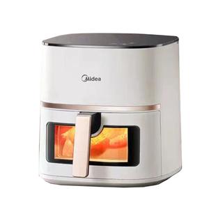 美的家用空气炸锅多功能新款可视免翻小型烤箱轻油智能5升KZC5089