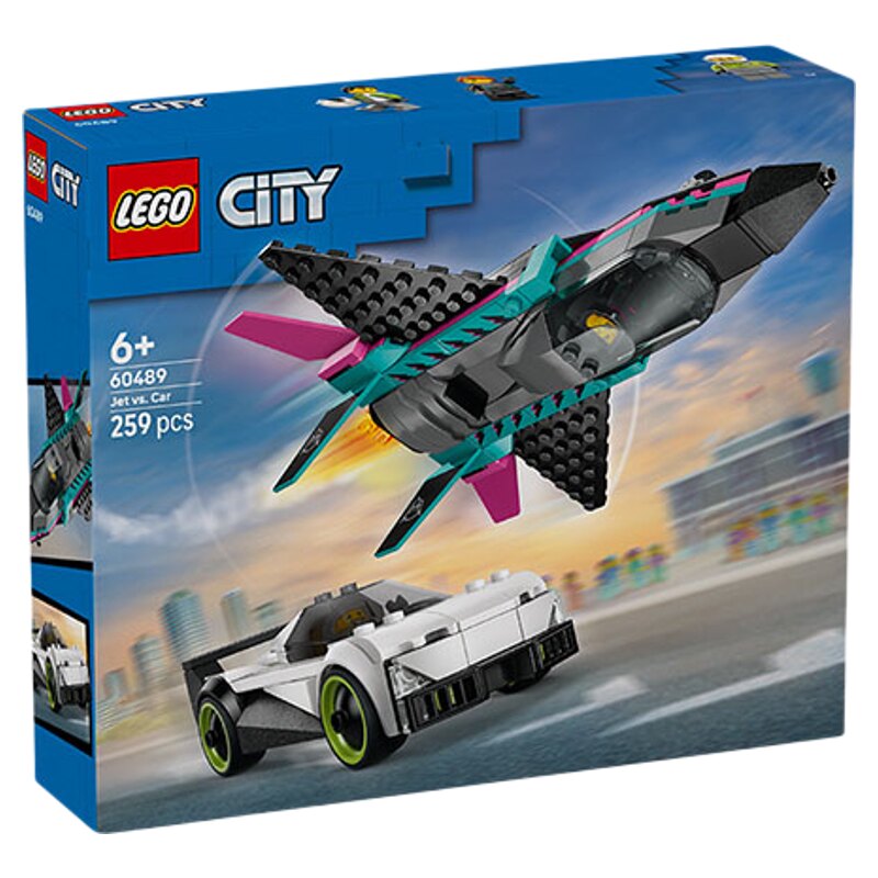 LEGO乐高60489战机跑车速度对决