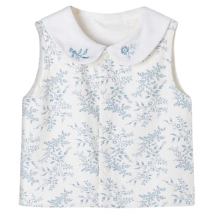 考拉蒂尔 婴儿马甲春秋内搭女宝宝背心秋季坎肩婴幼儿小月龄薄款