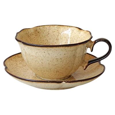 MODASEN中古手绘陶瓷咖啡杯碟