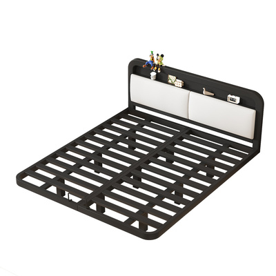 静音床架子排骨架床头可置物