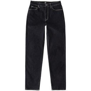 【张凌赫代言】Lee411舒适高腰小直脚不易褪色清水洗女牛仔裤潮流